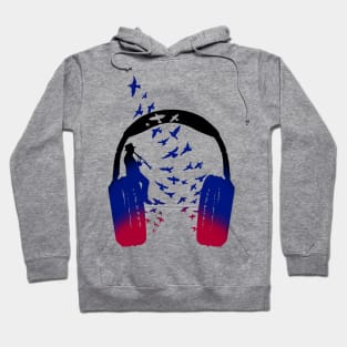 Headphone Music Clarinet Hoodie